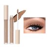 ONarisae Matte Eyeshadow liquid Long Lasting High-pigmented Eye shadow Gel Eye Makeup (Matte Brown)