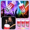 Libima 6 Pack Inflatable Instrument Toys Drum Music Instruments Party Props Decorations 80s 90s Inflatable Props Rock and Roll Party Decorations Music Party Favors for Party Supplies