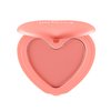 Lilybyred LUV BEAM CHEEK(AD) (04_Selfie Red) - Heart Shaped Powder Blush with Shimmer, Natural-Looking Flush, Long-Lasting Radiance, Korean Beauty