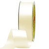 LEEQE Double Face Ivory Satin Ribbon 1-1/2 inch X 50 Yards Polyester Ivory Ribbon for Gift Wrapping Very Suitable for Weddings Party Hair Bow Invitation Decorations and More