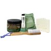 Bath & Body Works 4 Piece Foot Care Gift Set - Scrub - Foot Cream - Lounge Socks and Pumice Stone Wooden Paddle Brush - with a Natural Oats Sample Soap