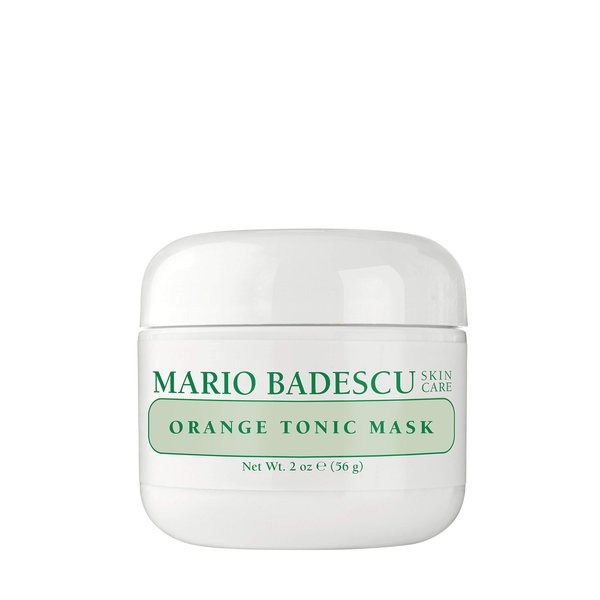 Mario Badescu Orange Tonic Mask for Combination, Oily, Sensitive Skin, Face Mask with Kaolin Clay & AHAs That Deeply Cleanses Pores, Reduces Excess Shine, 2 Fl Oz