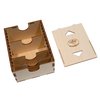The Broken Token Case for Standard and European Size Cards - Wood Card Case with Four Adjustable Dividers