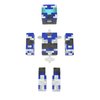 EnderToys Blue Warrior Action Figure