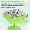 kykake Panda Balance Game Toy,Two-Player Balance Tree Game Parent-Child Interactive Family Tabletop Puzzle Game Montessori Toy,Birthday Bulk Panda Board Game Gifts for Kids