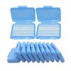 Orthodontic Wax for Braces, HRASY 10 Pack Dental Wax Brace Wearer Wax for Relieving Irritation and Pain, Blue Mint Flavor