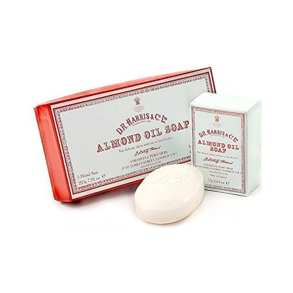 D R Harris Almond Oil Soap - Made in England by D.R. Harris