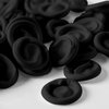 230 Pcs Latex Finger Cots Disposable Fingertips Protective Finger Cots for Electronic Repair, Handmade, Industrial Apply, Black