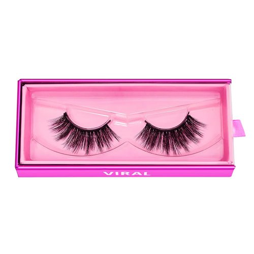 Magnetic Eyelashes – Viral | Artificial Magnetic Lashes, Made with Synthetic Faux Mink Fiber, Comfortable and Natural Lash Extention Look, Reusable Up To 60 Times, Long Wispy 15mm, 1 Pair