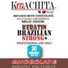 Brazilian Keratin Chocolate Strong 32 floz (1 Litre) KERACHITA, Hair Smoothing Treatment Blowout Straightening Enhanced, Professional Brazilian Keratin - Made in USA