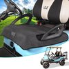 10L0L Universal Golf Cart Seat Covers Towel/Blanket with Armrest for EZGO, Club Car- 50 x 30inch - Dark Grey- All -Weather Protection- Perfect for 2-Person Seat
