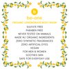 BE-ONE ORGANICS Certified Organic Lemongrass Body Wash Body Wash - Paraben & Sulfate Free - All Natural - Eczema - Sensitive Skin - Vegan - Gentle - For Men & Women - MADE IN USA