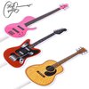 24pcs Guitar Cupcake Toppers Music Notes Rock Birthday Cake Picks Party Decorations for Guitar Player Theme Baby Shower Supplies