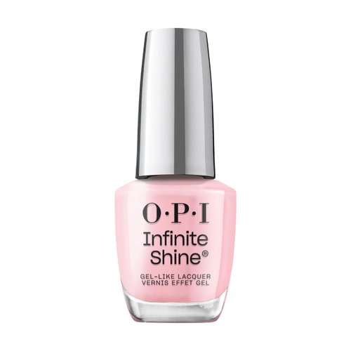 OPI Infinite Shine Long-Wear Soft Crème Finish Sheer Pink Nail Polish, Up to 11 days of wear & Gel-Like Shine, It’s a Girl, 0.5 fl oz