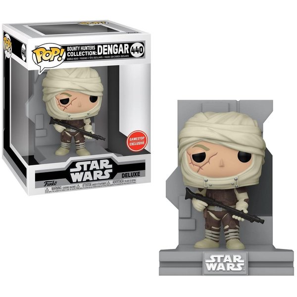 Funko Pop! Deluxe: SW Bounty Hunter - Dengar - Star Wars - Collectable Vinyl Figure - Gift Idea - Official Merchandise - Toys for Kids & Adults - Movies Fans - Model Figure for Collectors and Display