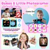 Kids Smart Watch Toys for Boys Girls – Children Watch for Kids 4-12 Years Touch Screen Watch with 15 Games Video Camera Music Player Alarm School Mode Education Birthday Gifts Ages 5 6 7 8 9 10 (Pink)
