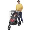 Nuby Rain Weather Shield for Jogging Stroller, Clear Stroller Cover with Storage Pocket, Only Fits Most Jogging Strollers