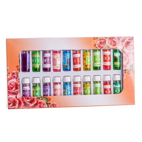 THY COLLECTIBLES A Pack Of 24 Fragrance Oils Aromatic Perfume Oils in 12 Various Scents 5ML Each Bottle