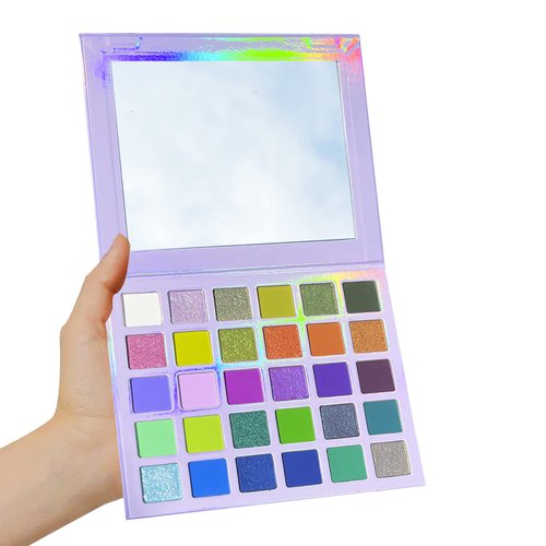 SZDYM Professional super shine shimmer 30 color eyeshadow palette,high pigment matte+duochrome+shimmer,Cruelty- Free Makeup Pallet,Colorful Powder Long Lasting Waterproof Eye Shadow (make up-1)