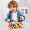 ArtCreativity Teddy Bear Xylophone, 1PC, Fun Musical Instruments for Kids, Colorful Xylophone Music Toy with 2 Sticks, Development Learning Toys for Boys and Girls, Great Birthday Gift Idea