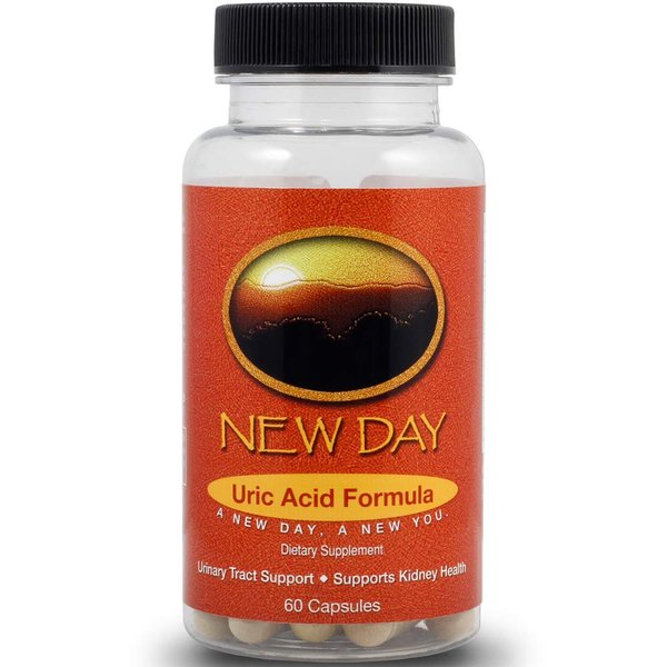 Uric Acid Support, 60 Caps | Naturally Supports the Reduction of Uric Acid that Triggers Gout | Supports Kidney Health with Tart Cherry, Milk Thistle, Celery Seed Extract and more | Made in the USA