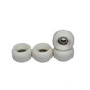 LEEFAI Pro Fingerboard Wheels Urethane Off White Bearing Wheel -Outdoor and Indoor Fngerboarding Wheel - Size 7.5 * 4.5mm