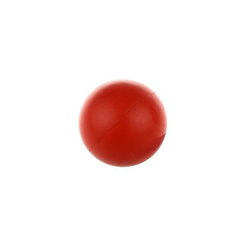 HK Hund & Katt Nearly Indestructible Solid Rubber Dog Fetch Toy, 2.7 inch (7cm), Non-Toxic, Floating, Interactive Play (Red)