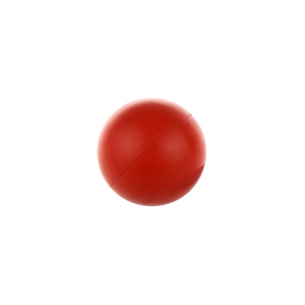 HK Hund & Katt Nearly Indestructible Solid Rubber Dog Fetch Toy, 2.7 inch (7cm), Non-Toxic, Floating, Interactive Play (Red)