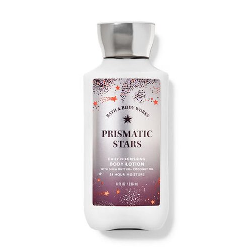 Bath and Body Works Super Smooth Body Lotion Sets Gift For Women 8 Oz (Prismatic Stars)