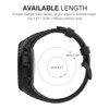 MoKo Suunto Core Watch Band, Classic Replacement Soft Wrist Band Strap with Metal Clasp for Suunto Core Smart Watch, Fits 5.51"-9.06" (140mm-230mm) Wrist, All Black