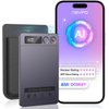 AI Voice Recorder, Note Voice Recorder Transcribe & Summarize, AI Noise Cancellation Technology, Supports 152 Languages, 64GB Memory APP Control Audio Recorder for Lectures, Meetings, Calls, Dark Gray