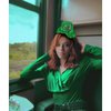 Doneace St. Patrick's Day Headbands for Kids Green Top Hat Headband Irish Sequin Shamrock Leprechaun Hat Hairband Irish Day Headpiece Hair Hoop Holiday Cosplay Costume Cute Hair Accessories 1Pcs
