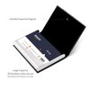 Padike Business Card Holder/ Case Professional PU Leather & Stainless Steel Multi Wallet Credit Card ID Case/Holder for Men & Women. (Black)