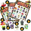 JOYIN 28 Players Halloween Bingo Cards Set, Halloween Bingo Game for School Classroom Family Group Activities, Halloween Party Supplies Adults Kids Indoor Board Games