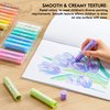 Shuttle Art Tempera Paint Sticks, 20 Pastel Colors, Solid Tempera Paint for Kids, Super Quick Drying, Works Great on Paper Wood Glass Ceramic Canvas