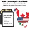 Original-Fit Latest Navigation SD Card, Seamless Map Update for 3 Hatch (2024), CX-5 (2024), CX-90 (2023-2024), Built-in USA/CAN/MEX GPS Data
