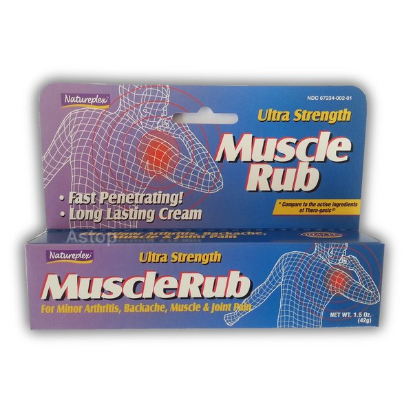 Muscle Rub - 3 Tube Pack - 1.5oz Tube