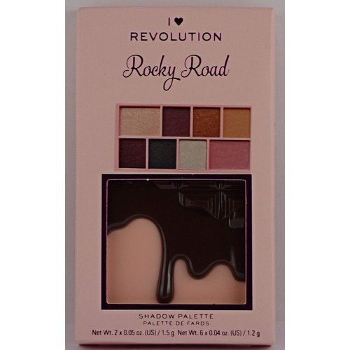 I Heart Makeup Revolution Eyeshadow Palette MINI, Rocky Road