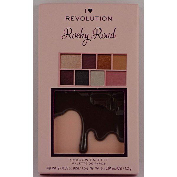 I Heart Makeup Revolution Eyeshadow Palette MINI, Rocky Road