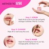 Lip Mask Overnight - Lip Sleeping Mask and Lip Scrub Exfoliator, Scrubber, Moisturizer, Balm and Hydrator for Lip Care, Therapy, Butter, Repair and Treatment for Dry, Cracked Lips