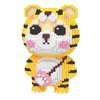 JQARCH Animal Tiger Micro Building Blocks, Cute&Majestic Forest Animals Tiger, Gift for Adults and Kids (Tiger 4513pcs)