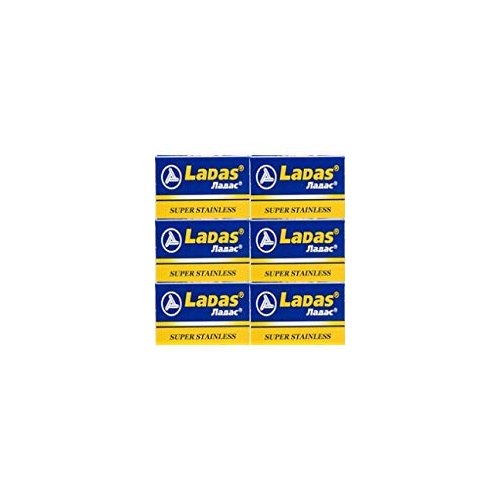 30 Ladas Super Stainless Double Edge Razor Blades