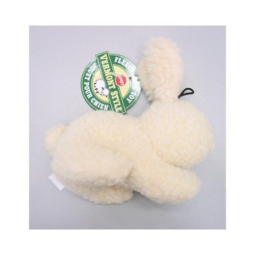 9"Fleece Rabbit Dog Toy