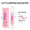 Erinde 3 Colors Lip Plumping Booster, Spicy Lip Plumper Gloss Lip Plumping Oil, Ultra-Hydrating & Nourishing Plump and Pout Lip Plumper, Glossy Finish Fuller Natural Lip Gloss for Women Girls