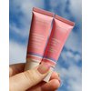 2 Tubes: Nourish + Shine Lip Oil Cherry, Collagen & Vitamin E and Exfoliate + Moisturize Lip Balm Strawberry, Sugar & Shea Butter 0.35 oz