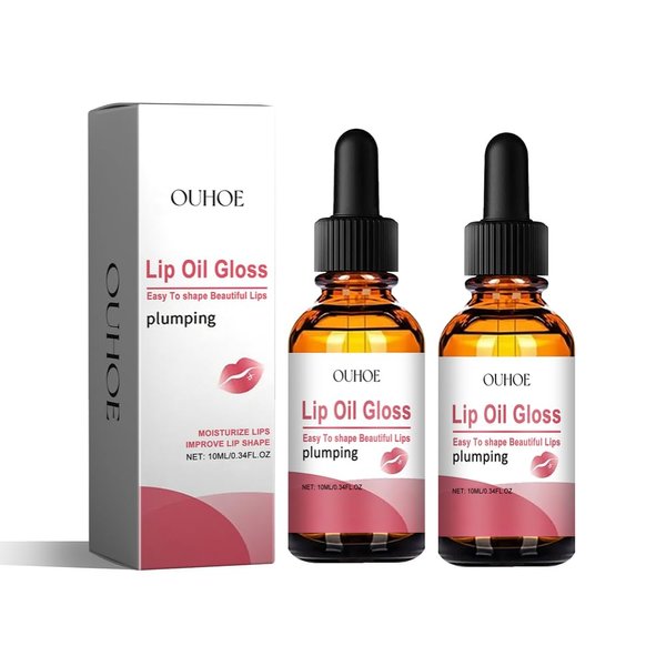Lip Essential Oil, Glossy, Transparent, Nourishing, Long-lasting, Repairing and Reducing Lip Lines, Moisturizing Dry Lips, Exfoliating Lip Care, Nourishing&aromatherapy