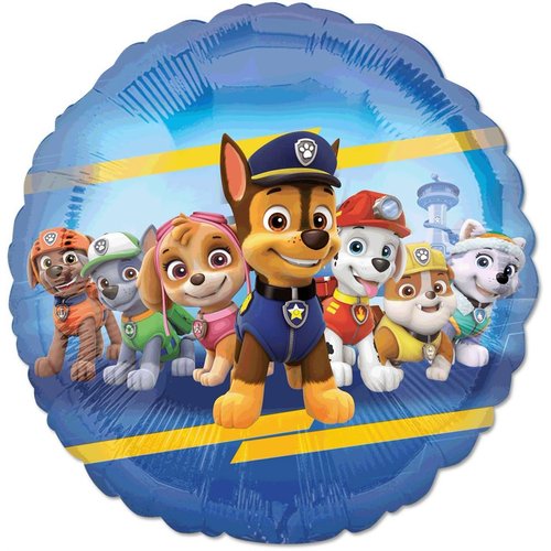 Anagram Paw Pups on Patrol Birthday Party Supplies Marshall and friends Chase Rubble Skye and Everest Balloon Bouquet Decorations