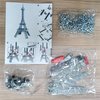 Metal Tower Model Kits for Boys 8-12, 225PCS Mini Eiffel Tower 3D Puzzle Model Kits for Adults DIY Building Toys for Kids,Erector Sets 1:1000 Eiffel Tower Construction Kit Paris Famous Landmark Series