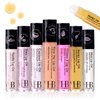 Expressions 7pc Lip Oil Collection - Nourishing High Shine Lip Glow with Essential Oils, Hydrating Roll On Lip Oils Infused w/Essential Oils - Rollerball Lip Oils, Vitamin Enriched Lip Oil Set