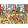 Cobble Hill 1000 Piece Puzzle - DoodleTown: Elves at Work - Sample Poster Included